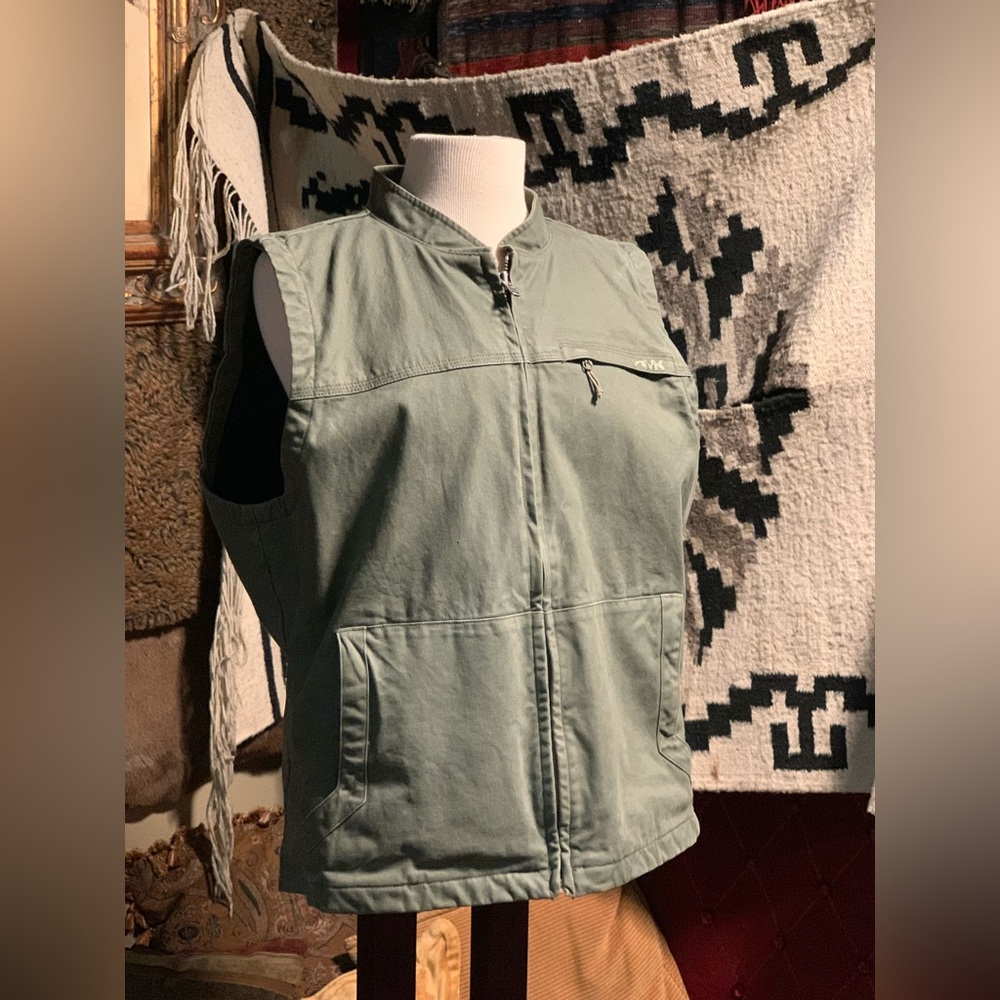 Mountain Khakis Green Vest- Medium-Like new